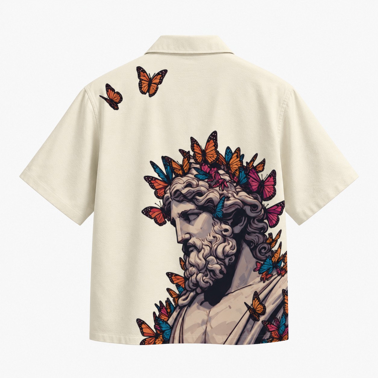 Butterfly Embroidered  Reverie Shirt